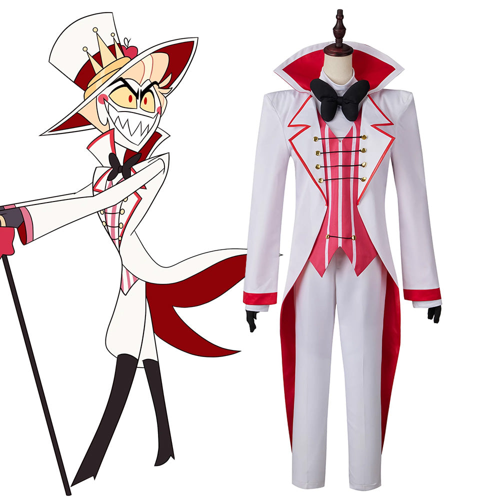 Hazbin Hotel Lucifer Morningstar Cosplay Costume - Tophatter Daily Deals